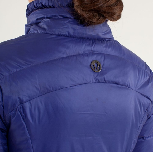 Lululemon Down Town Puffy Jacket, Color Pigment Blue - Picture 5 of 11